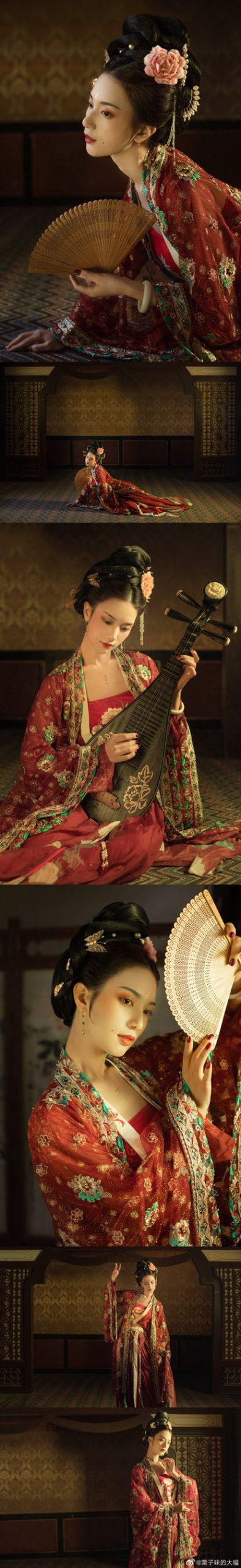 汉服仕女 | 云想衣裳花想容， 春风拂槛露华浓