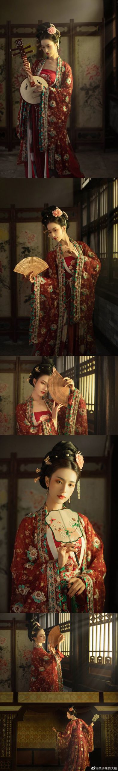 汉服仕女 | 云想衣裳花想容， 春风拂槛露华浓
