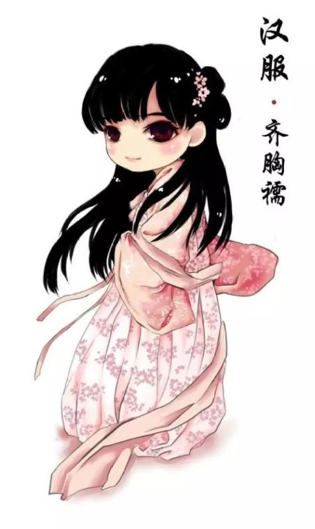 【精品】看可爱的汉服插画，学简单的汉服知识，让我们的汉服文化传承下去