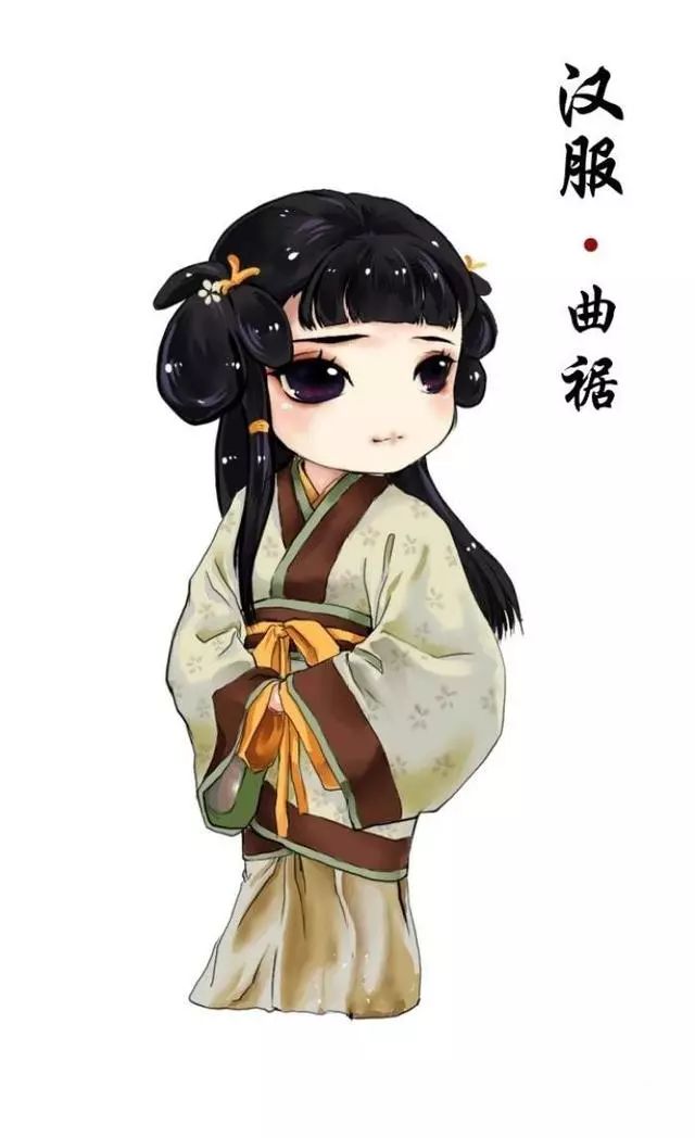 【精品】看可爱的汉服插画，学简单的汉服知识，让我们的汉服文化传承下去