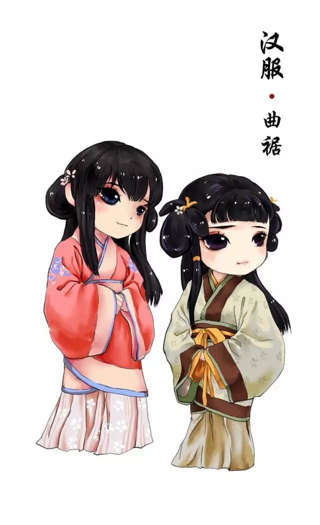 【精品】看可爱的汉服插画，学简单的汉服知识，让我们的汉服文化传承下去