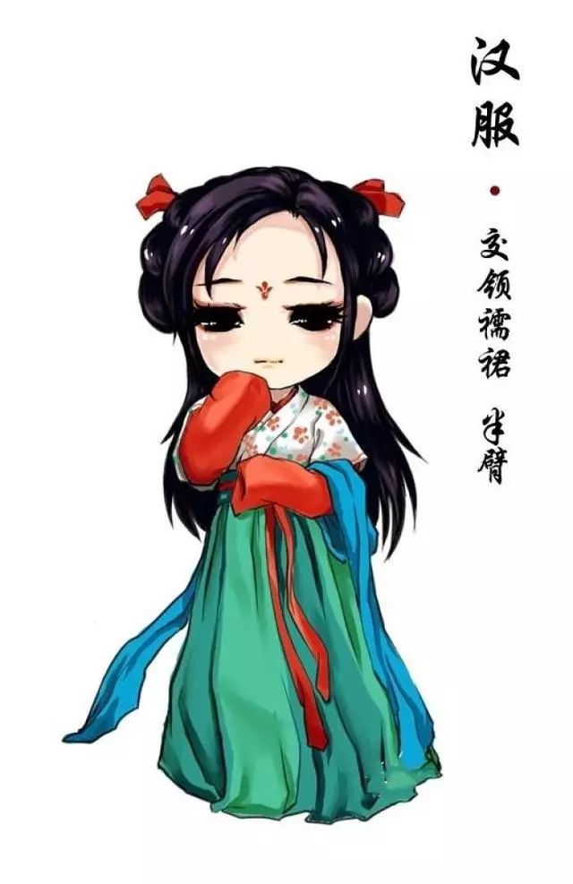 【精品】看可爱的汉服插画，学简单的汉服知识，让我们的汉服文化传承下去