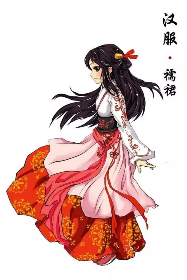 【精品】看可爱的汉服插画，学简单的汉服知识，让我们的汉服文化传承下去