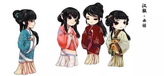 【精品】看可爱的汉服插画，学简单的汉服知识，让我们的汉服文化传承下去