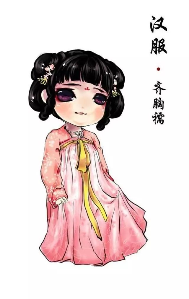 【精品】看可爱的汉服插画，学简单的汉服知识，让我们的汉服文化传承下去