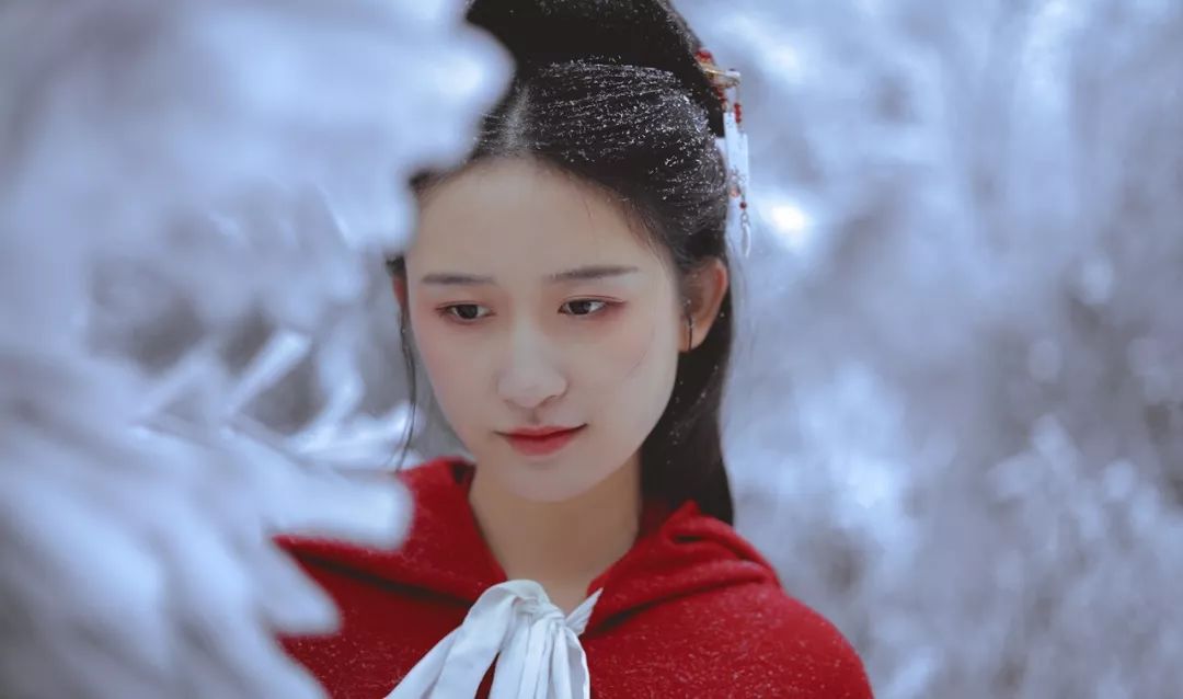 杭州｜穿汉服感受第一场大雪，太美了！