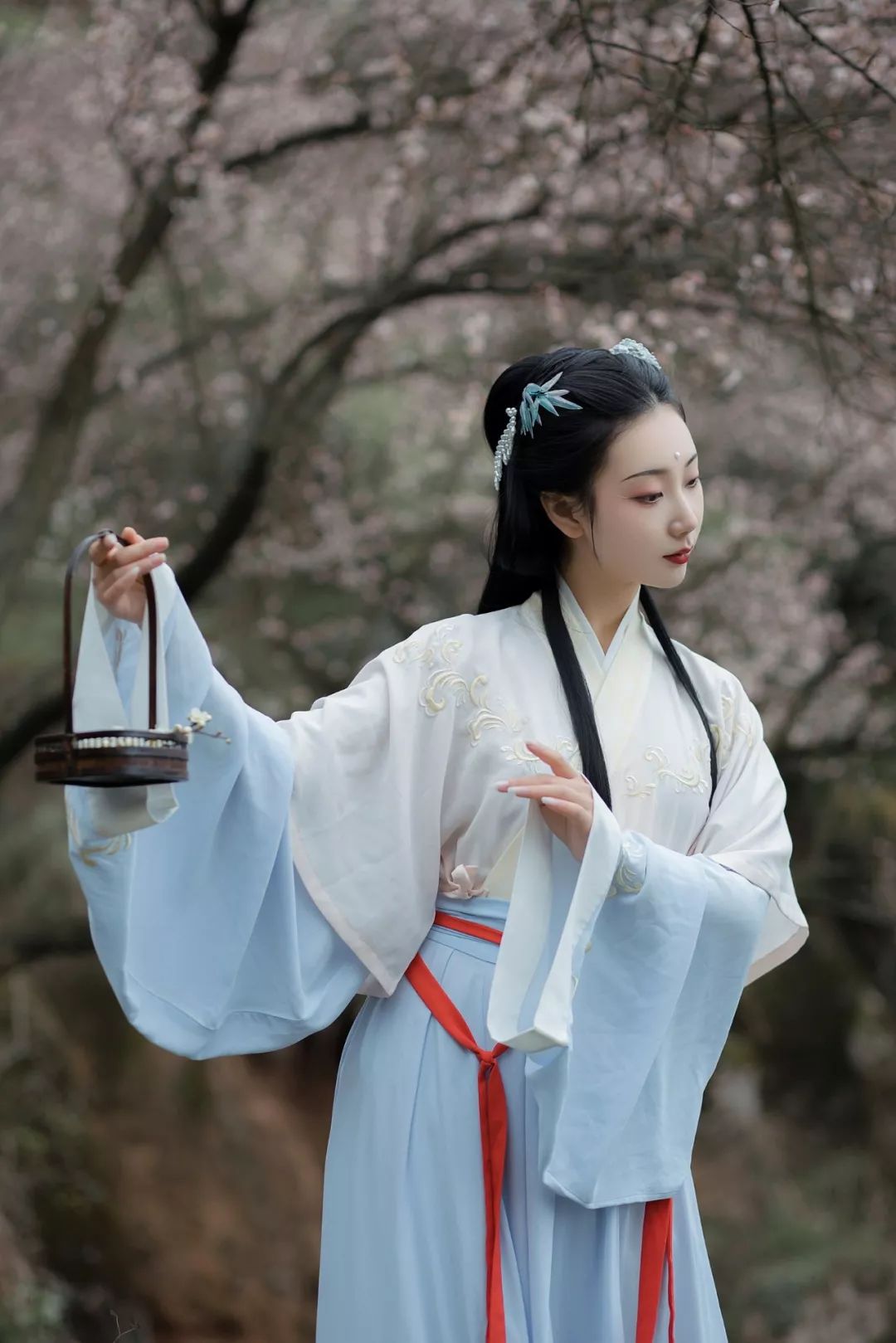 花朝节｜穿着汉服听花语