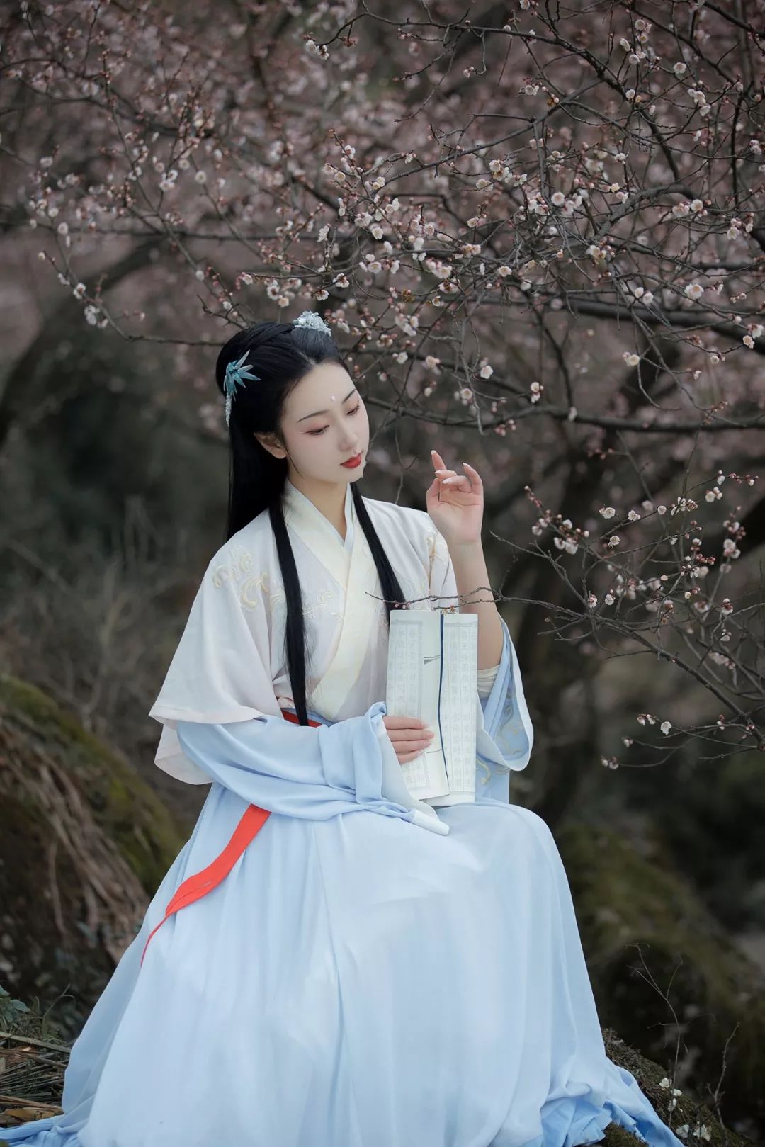 花朝节｜穿着汉服听花语