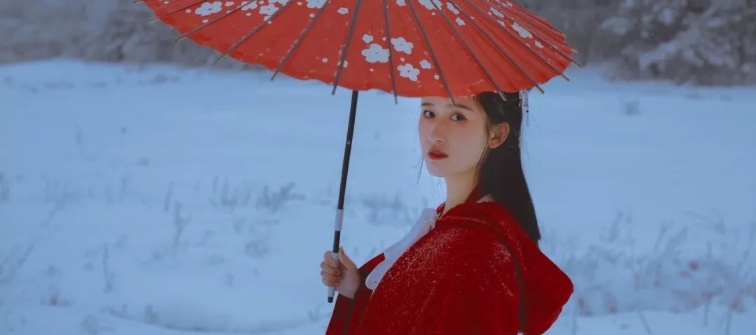 杭州｜穿汉服感受第一场大雪，太美了！