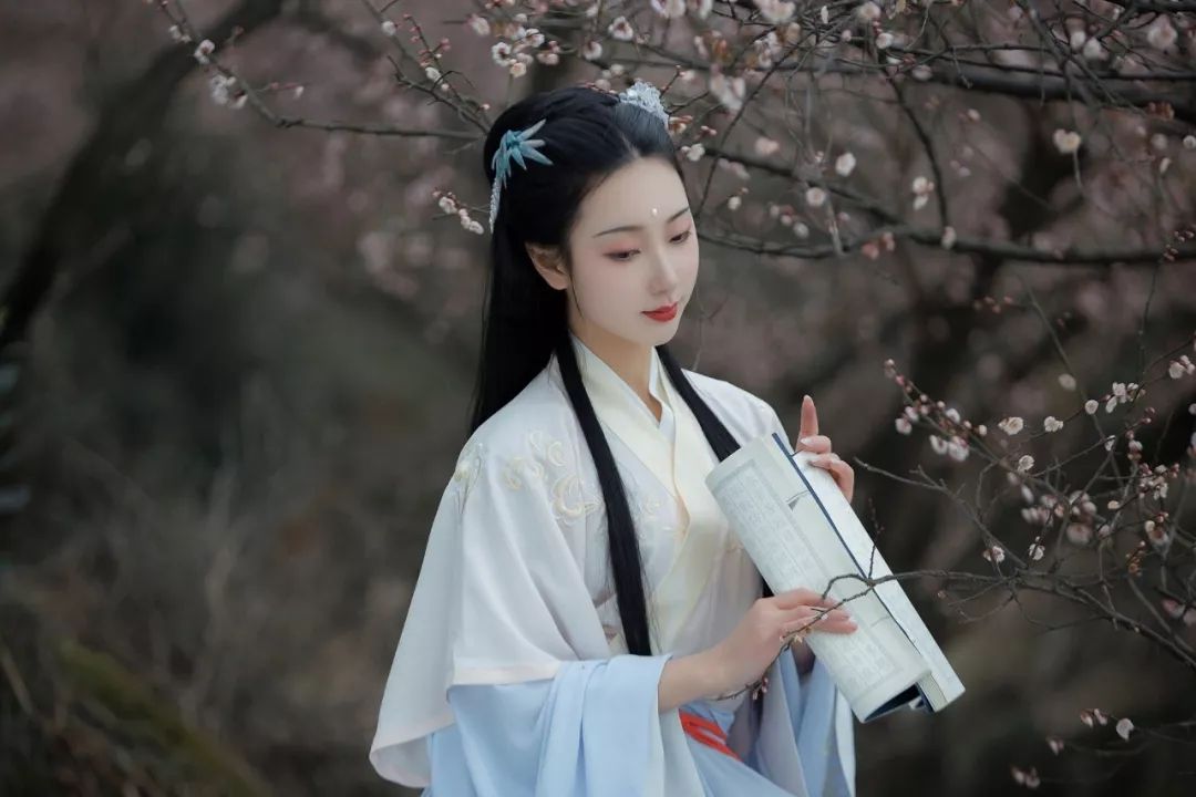 花朝节｜穿着汉服听花语