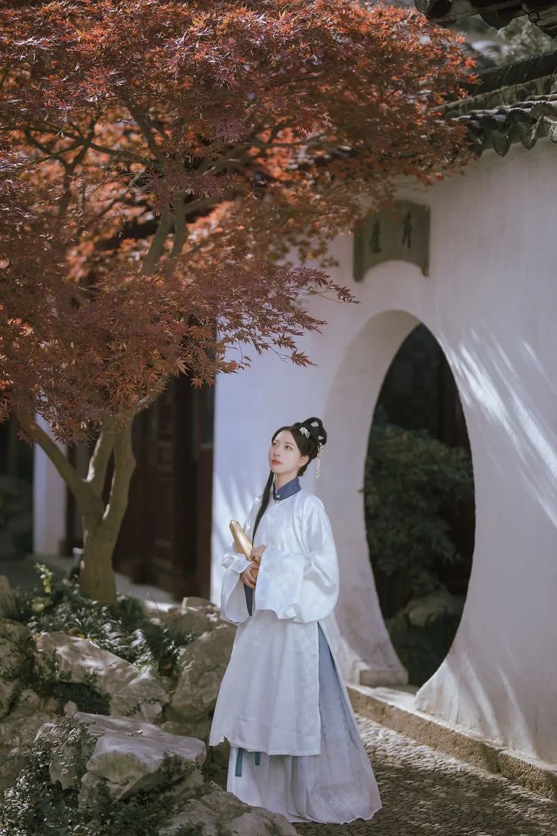 大明少女与苏州园林才是绝配｜汉服摄影