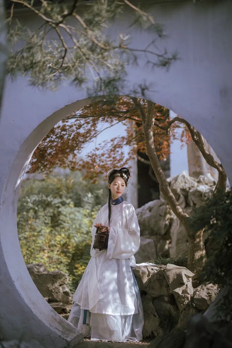 大明少女与苏州园林才是绝配｜汉服摄影