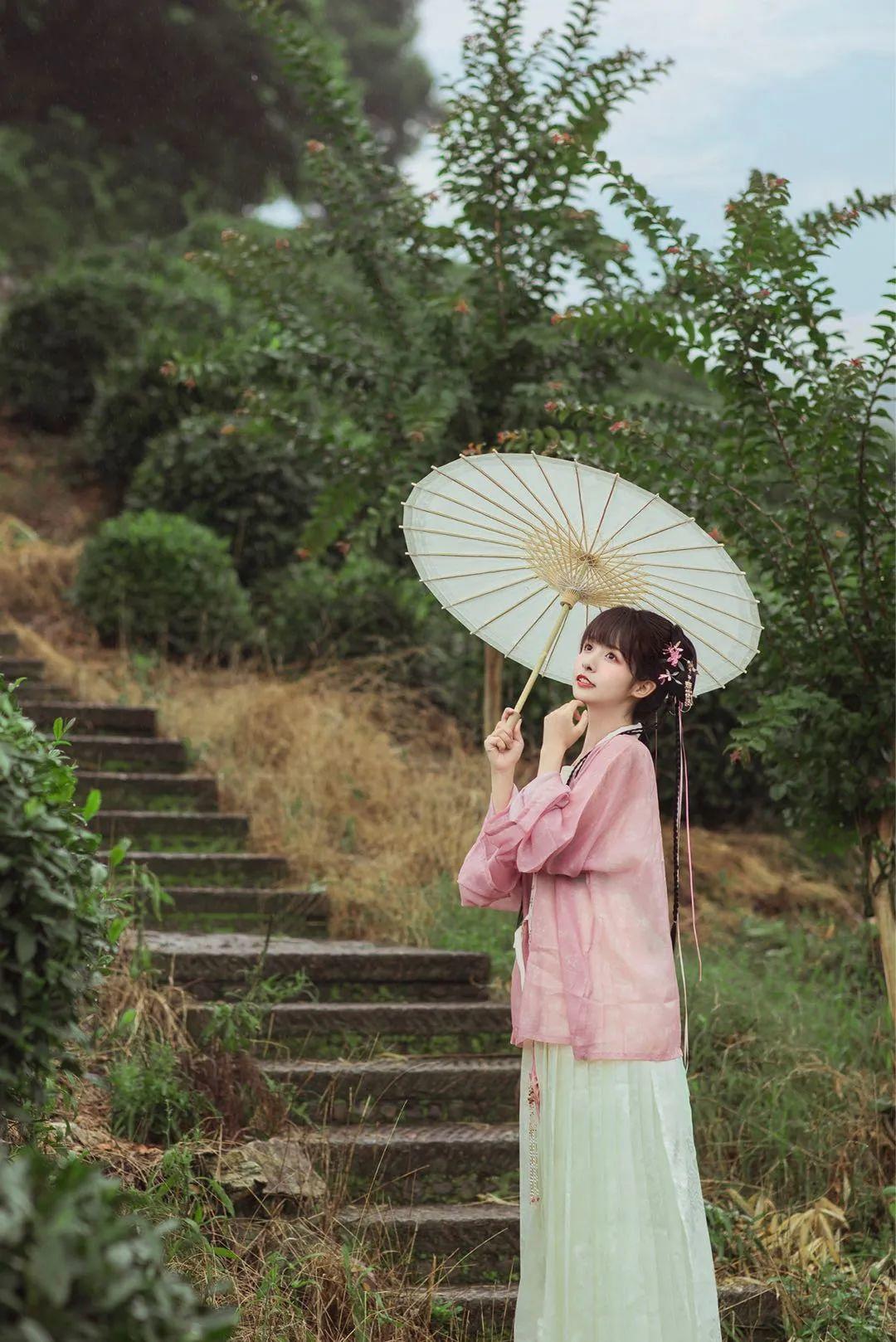 空山新雨后｜汉服摄影