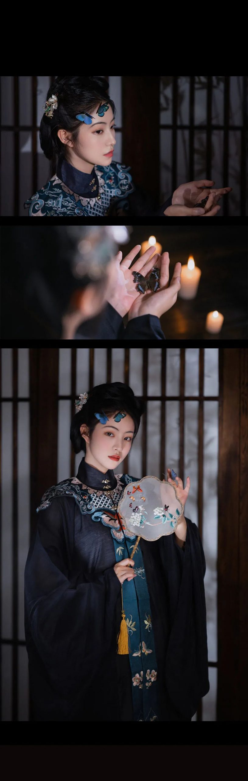 蝴蝶夫人 幽静轻盈的梦｜汉服摄影