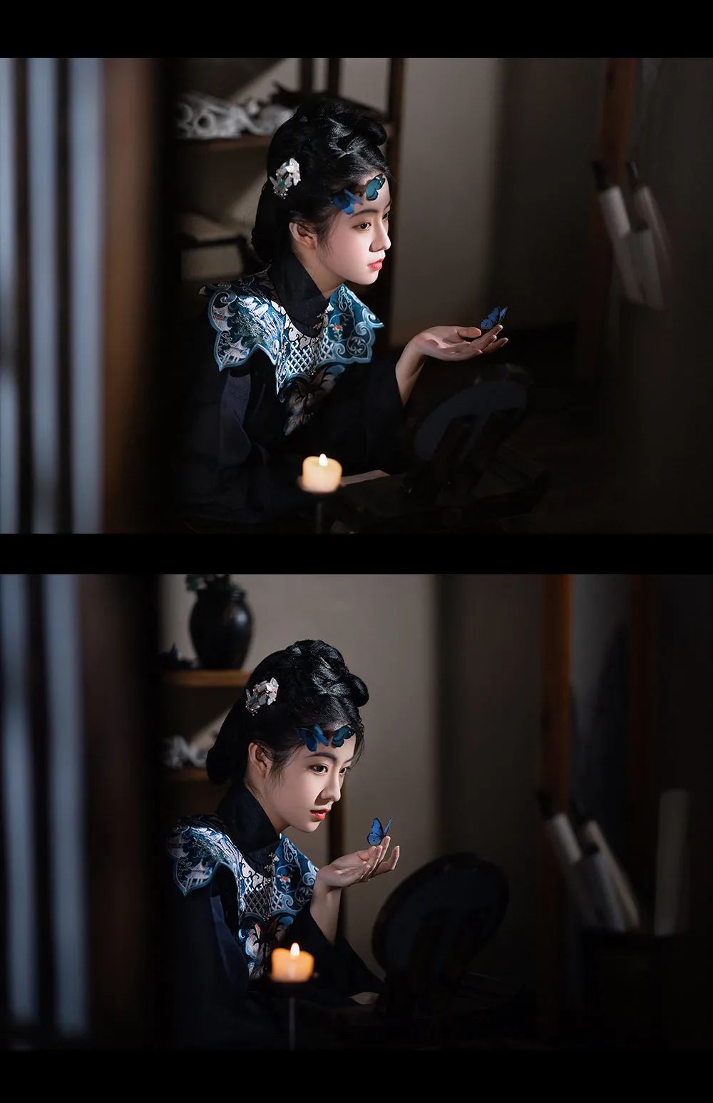蝴蝶夫人 幽静轻盈的梦｜汉服摄影