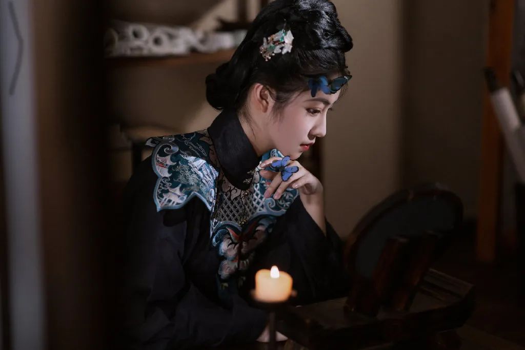 蝴蝶夫人 幽静轻盈的梦｜汉服摄影