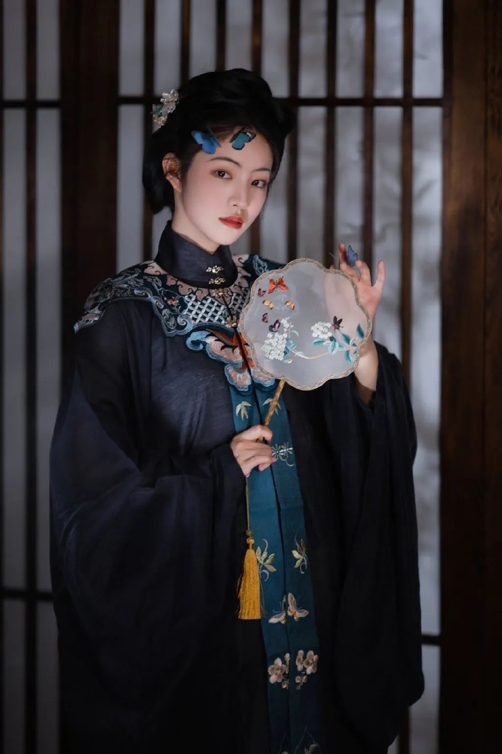 蝴蝶夫人 幽静轻盈的梦｜汉服摄影
