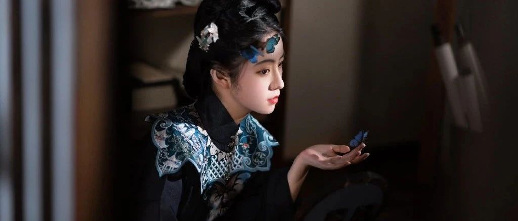 蝴蝶夫人 幽静轻盈的梦｜汉服摄影