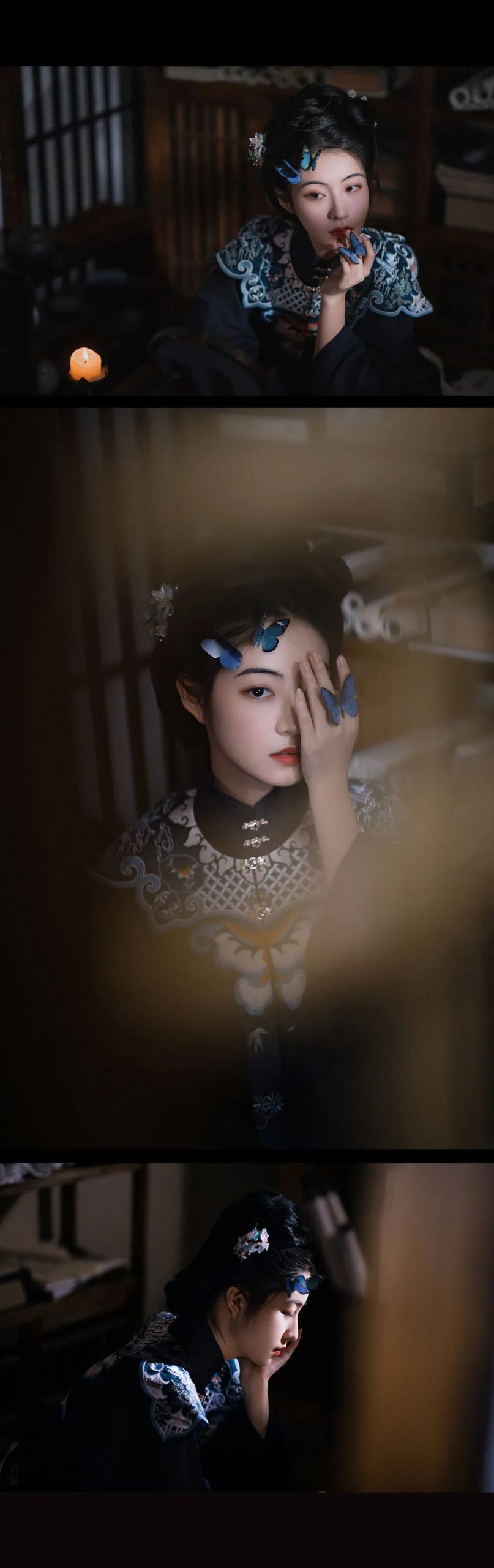 蝴蝶夫人 幽静轻盈的梦｜汉服摄影