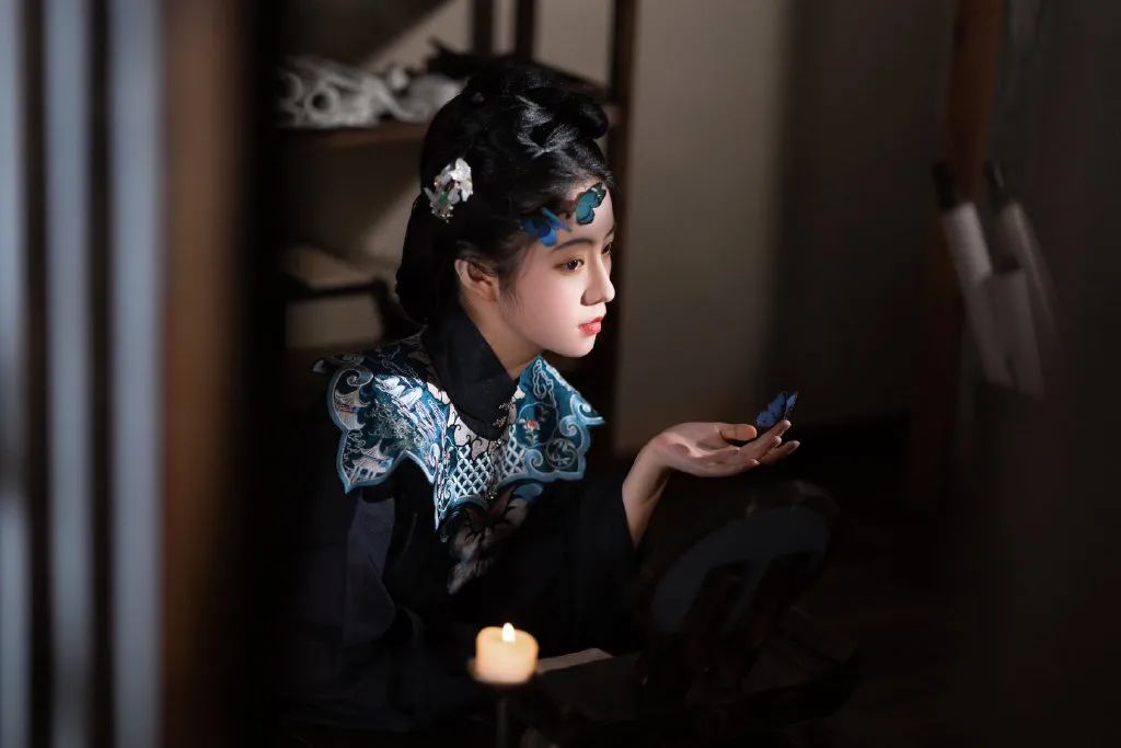 蝴蝶夫人 幽静轻盈的梦｜汉服摄影