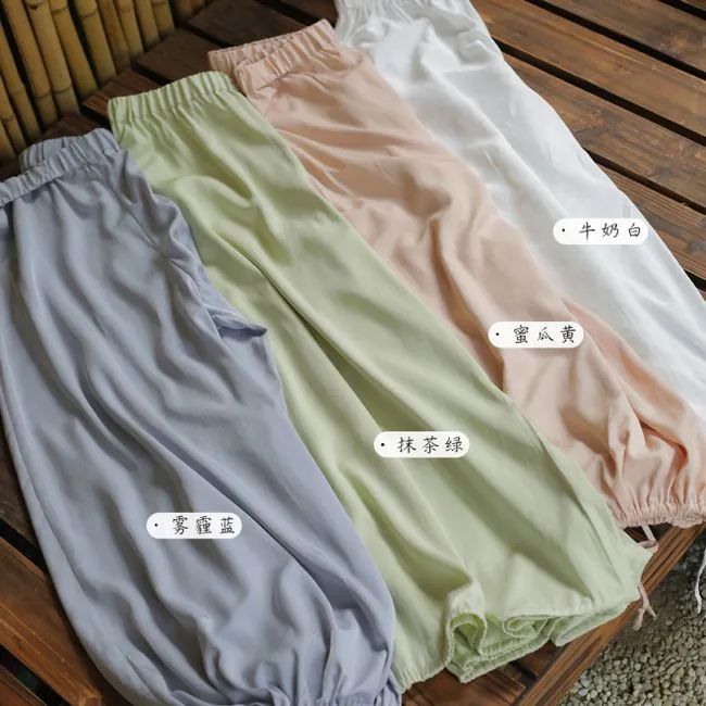 穿单层的汉服裙子，就不怕走光吗？