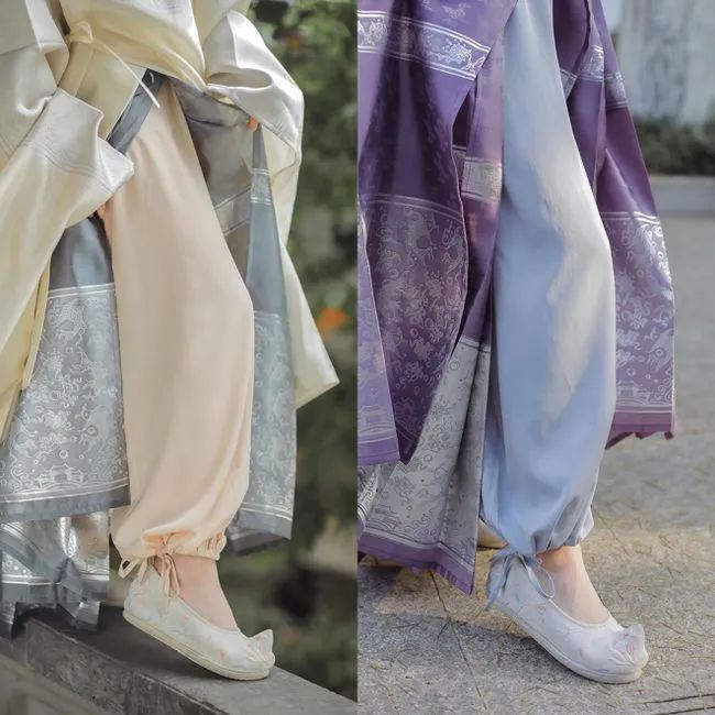 穿单层的汉服裙子，就不怕走光吗？