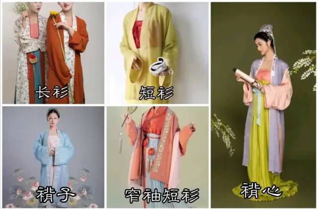 【猴子也能看懂】汉服知识第二节——汉服基本形制归纳合集(从战国到明朝)