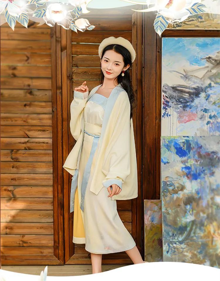 与春有染,超适合春天穿的宋制汉服 与春有染,超适合春天穿的宋制汉服