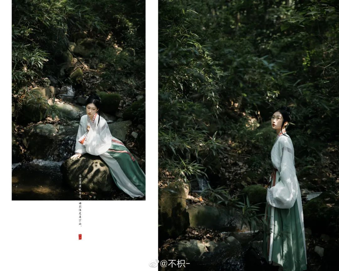 幽人空山，过雨采苹｜汉服摄影