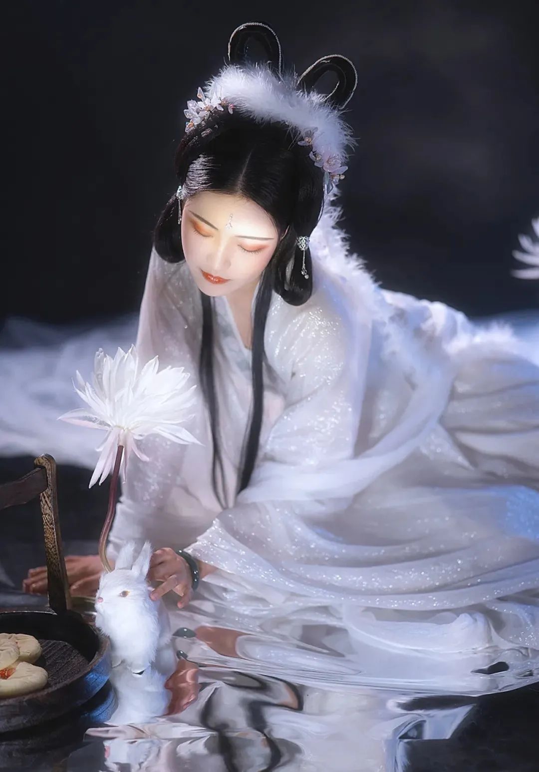 汉服颂 | 叶落风凄蒲柳岸，人离影散鹧鸪天