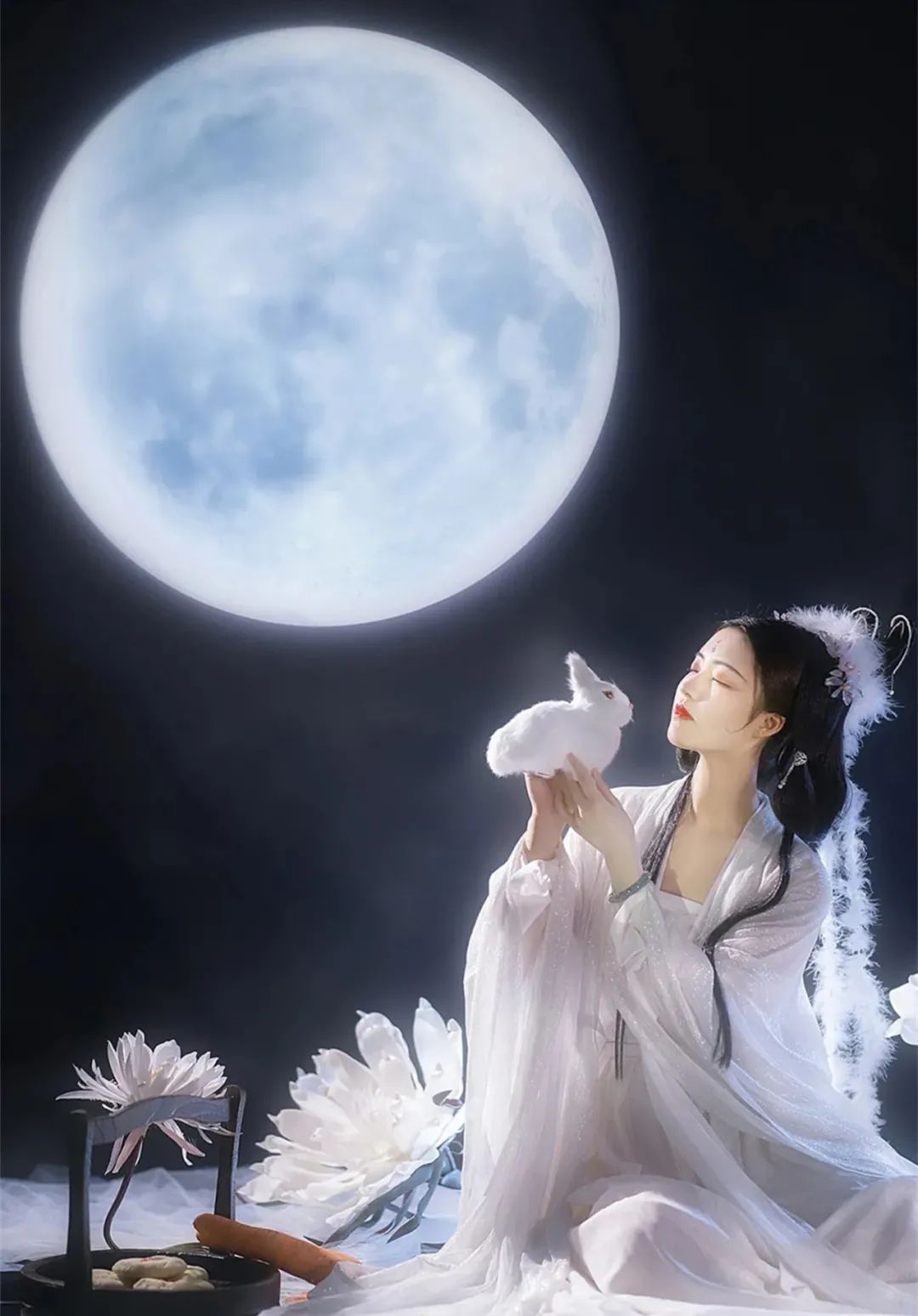 汉服颂 | 叶落风凄蒲柳岸，人离影散鹧鸪天