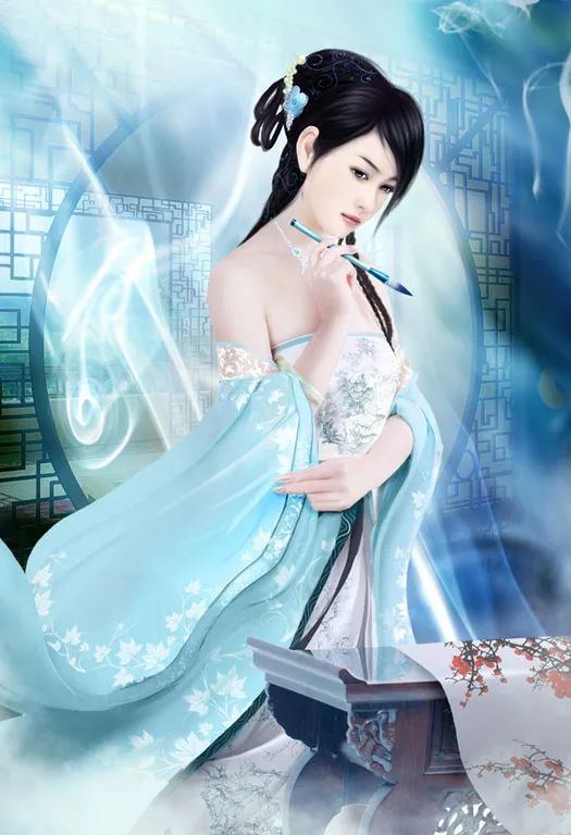 汉服颂 | 醉仙子：望乡楼外霜难歇，破阵子中秋已别