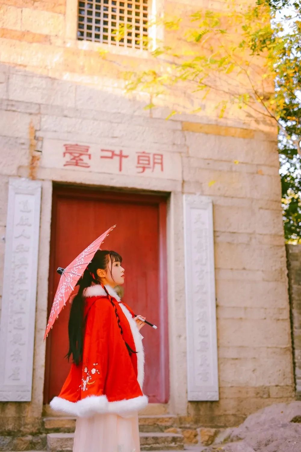 汉服颂 | 庭前碧柳三株媚，陌上芳尘一萼红