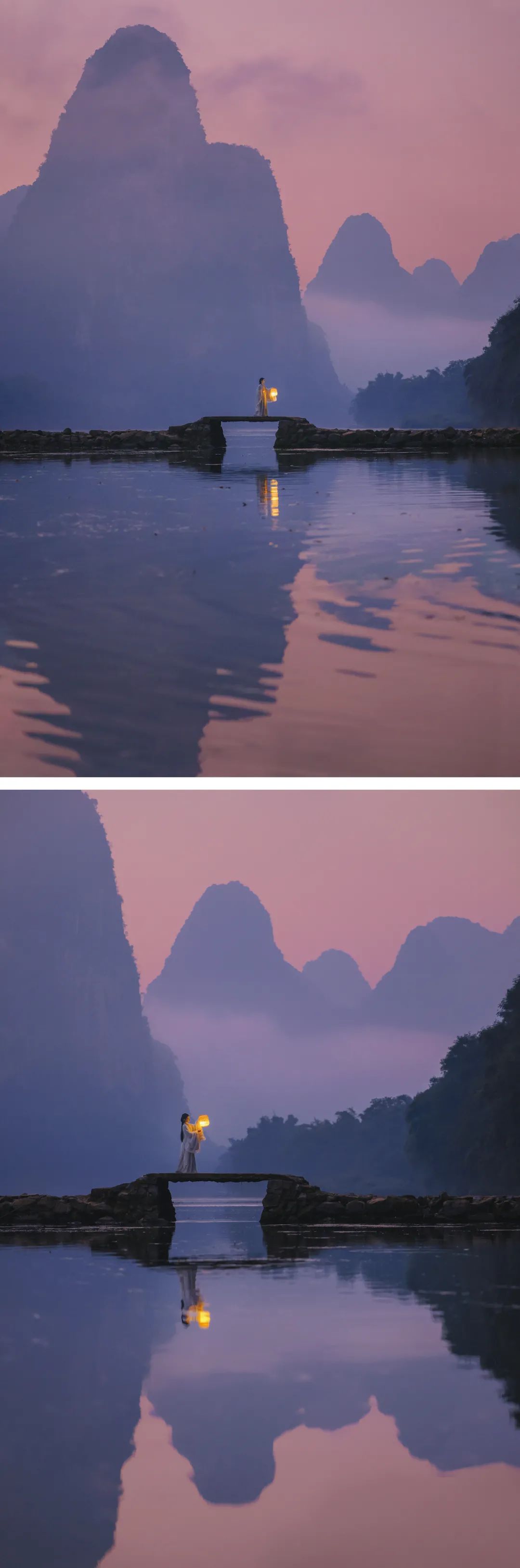 穿汉服游赏中国｜漓江·二十四时辰