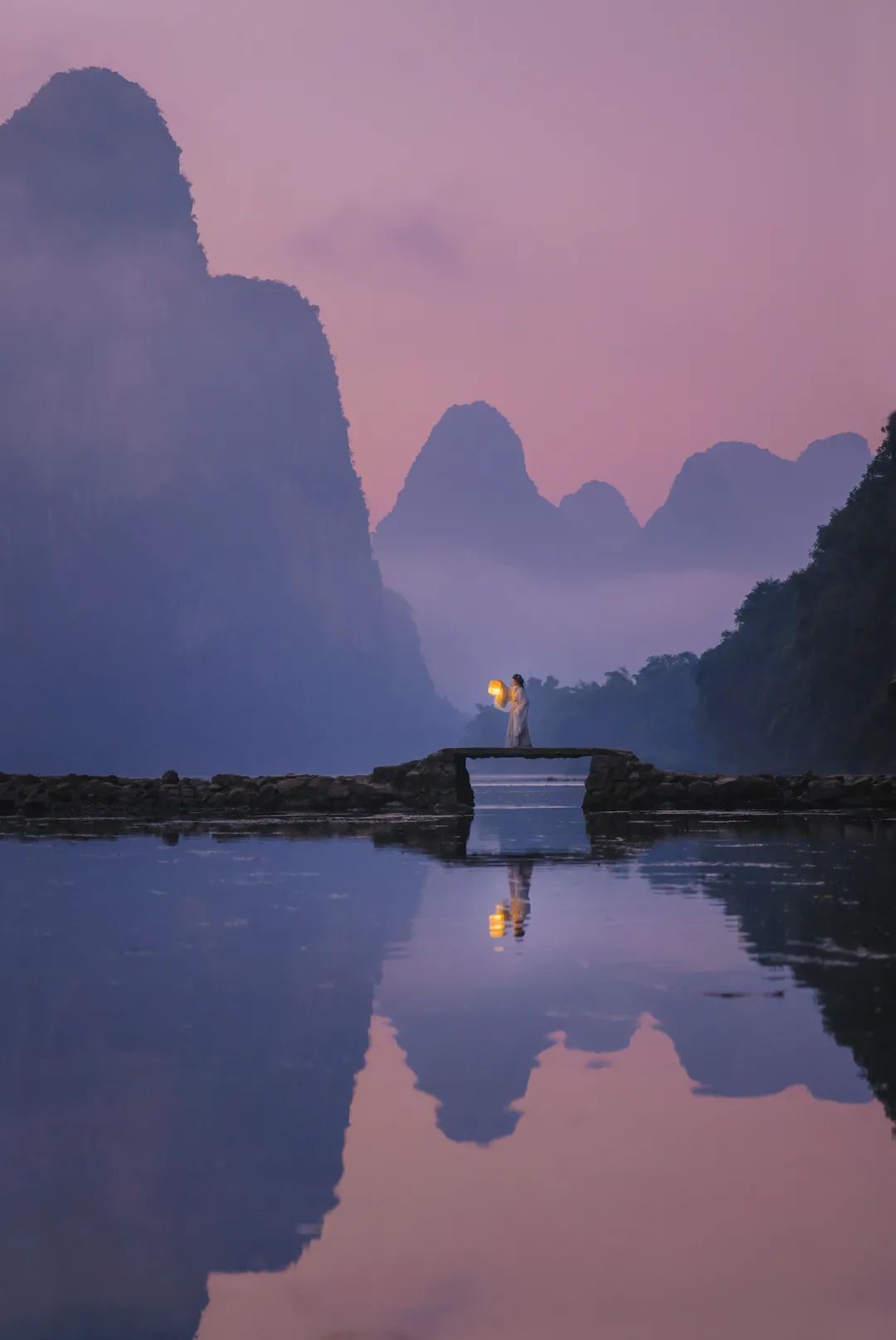 穿汉服游赏中国｜漓江·二十四时辰