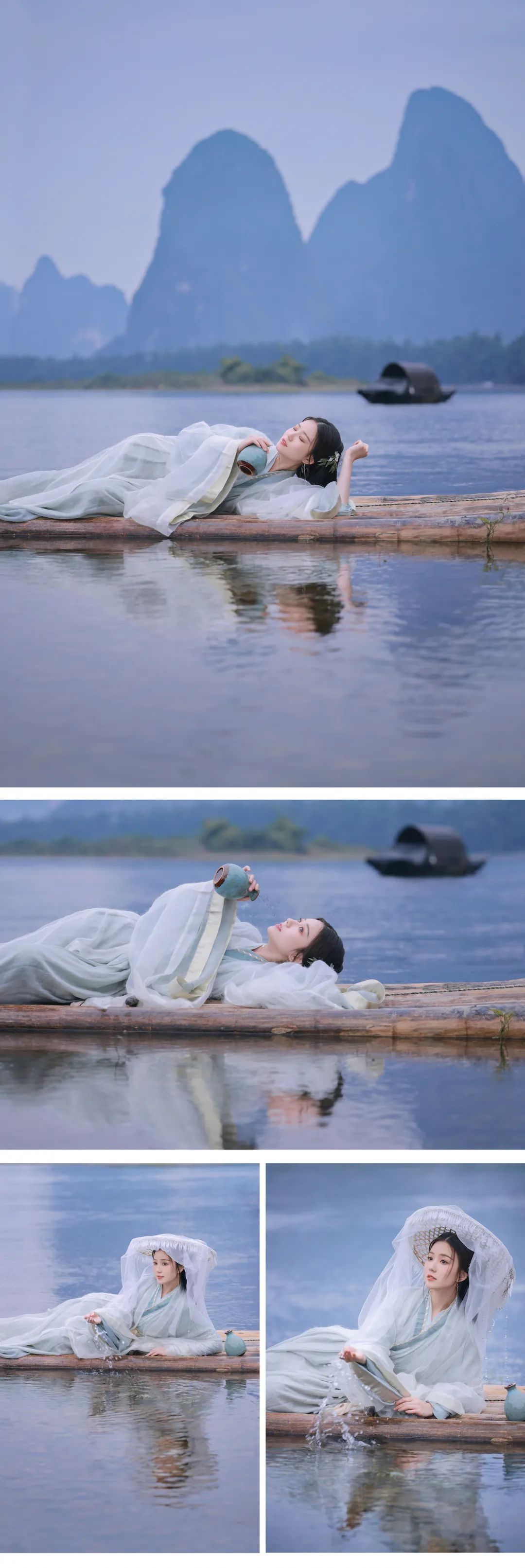 穿汉服游赏中国｜漓江·二十四时辰