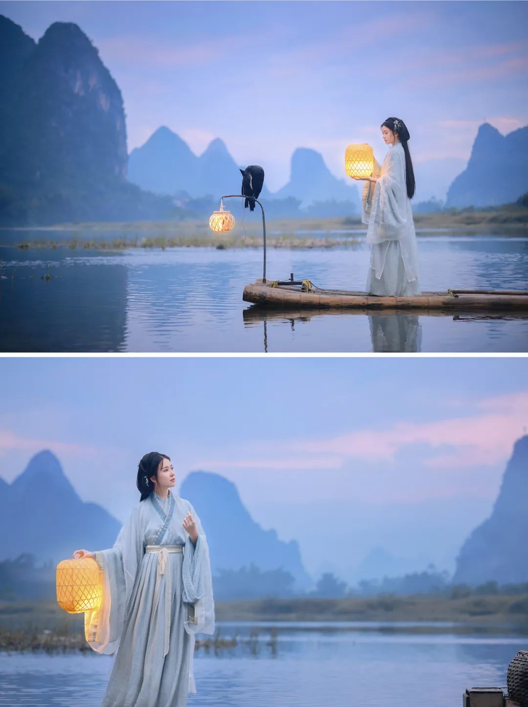穿汉服游赏中国｜漓江·二十四时辰