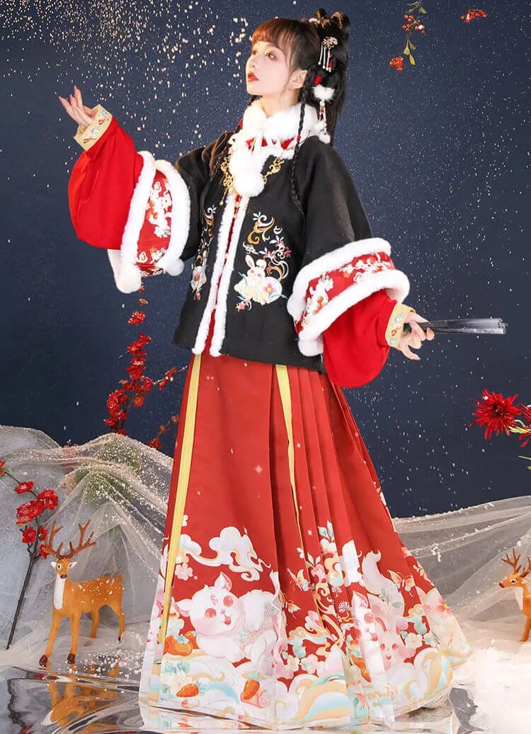 白菜汉服推荐|有冬要来 有雪入怀 白菜汉服推荐|有冬要来 有雪入怀