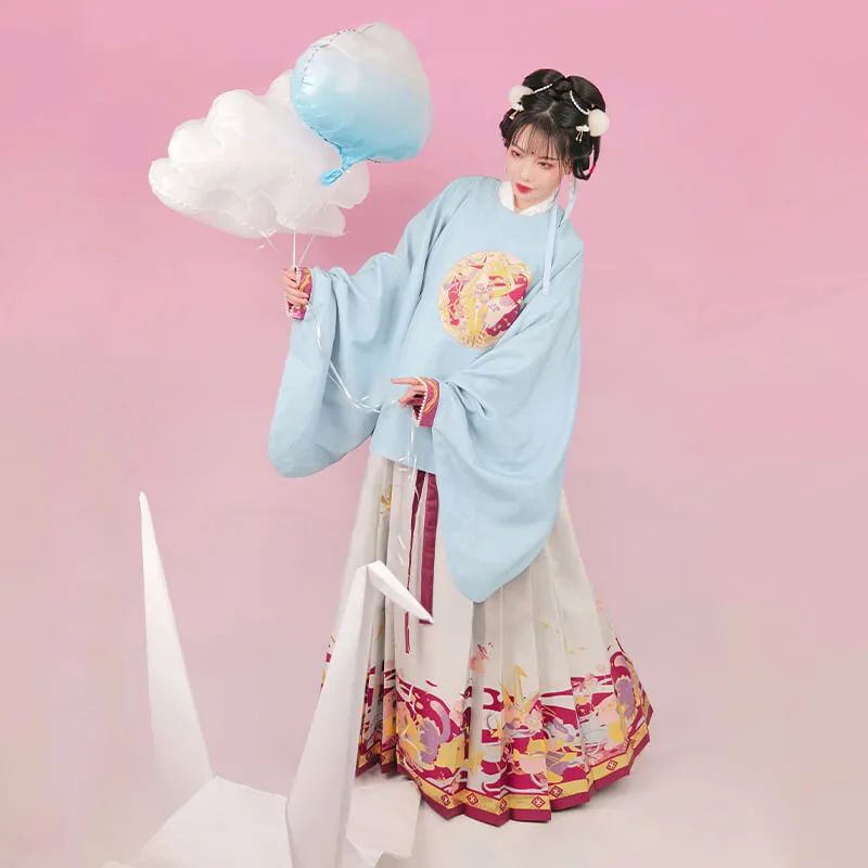 明制汉服推荐｜想借一缕清风 追赶你和心动