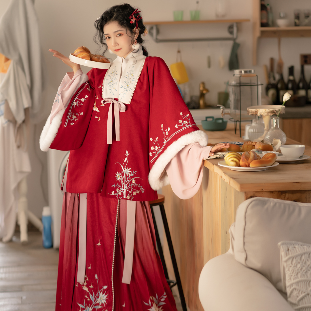 穿汉服如何过冬？