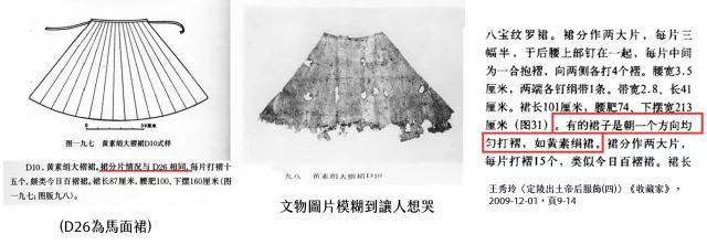 明代百褶裙的猜测与实验 明代百褶裙的猜测与实验