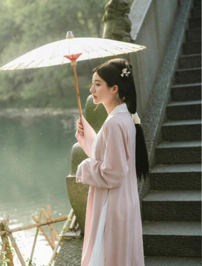 自古红蓝出cp：粉蓝汉服怎么搭