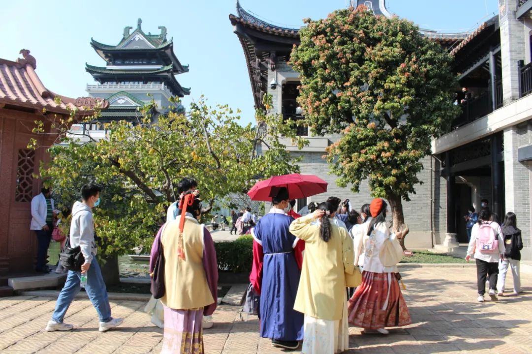 活动报导｜元旦假期汉服同袍永庆坊悠闲游