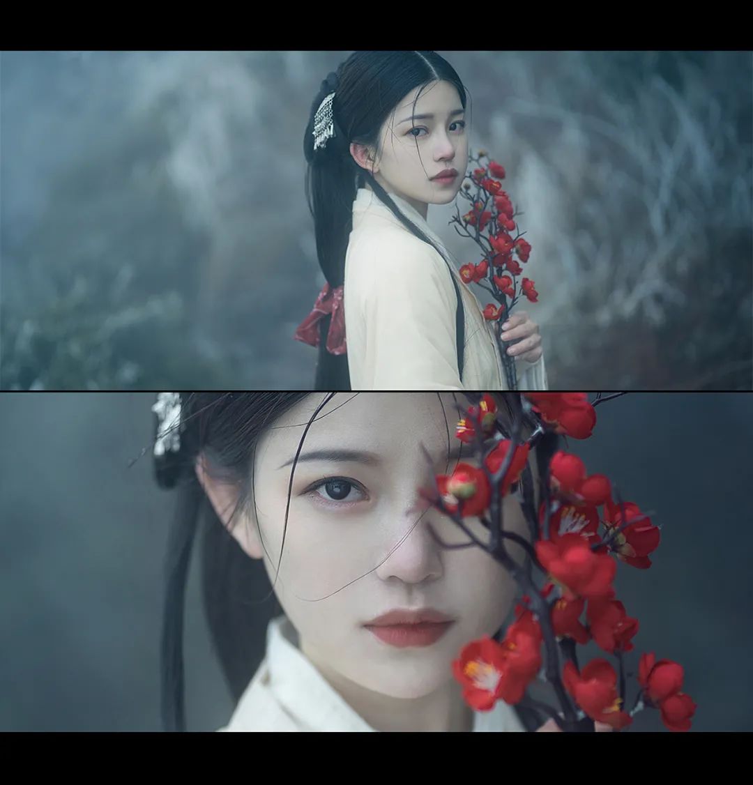 红梅白雪知