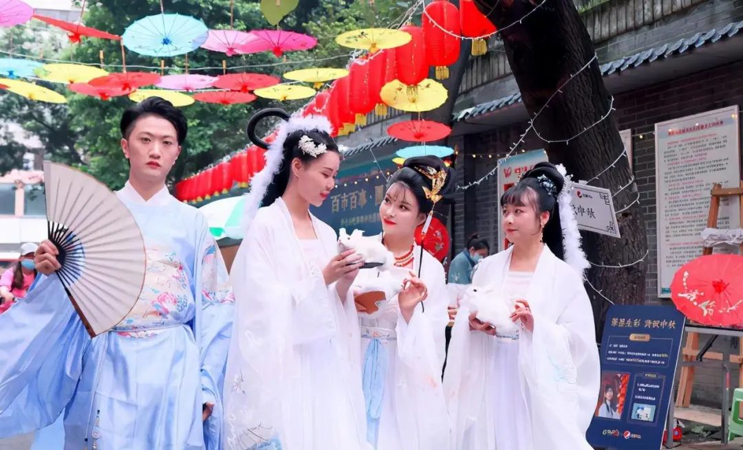 各地中秋汉服活动盘点！沉浸式体验中国传统文化盛宴！