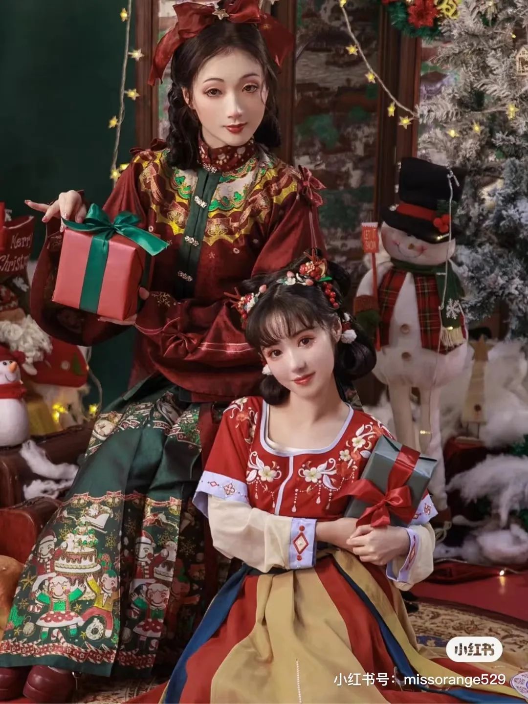 盘点|当汉服遇到圣诞节,文化交融的背后是文化自信 盘点|当汉服遇到圣诞节,文化交融的背后是文化自信