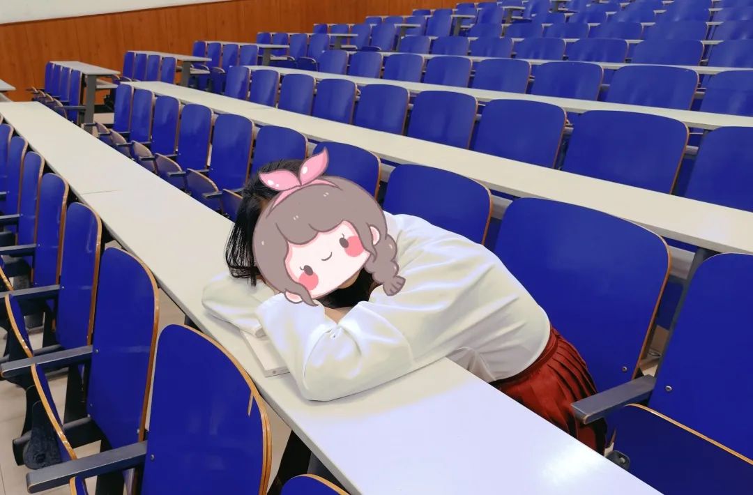 在学校拍汉服！我是校园里最靓的崽~