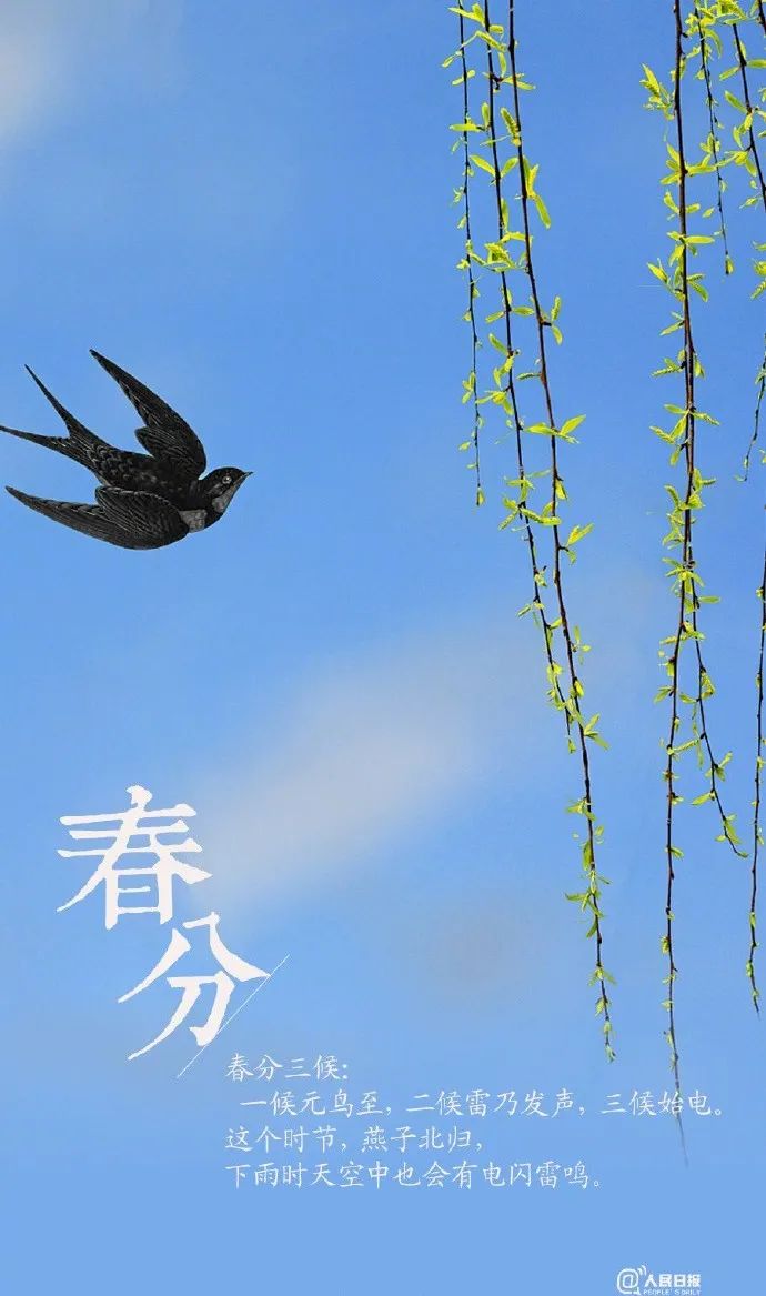 汉服颂 | 春分海燕从南至,日暖江鸿尽北征 汉服颂 | 春分海燕从南至,日暖江鸿尽北征