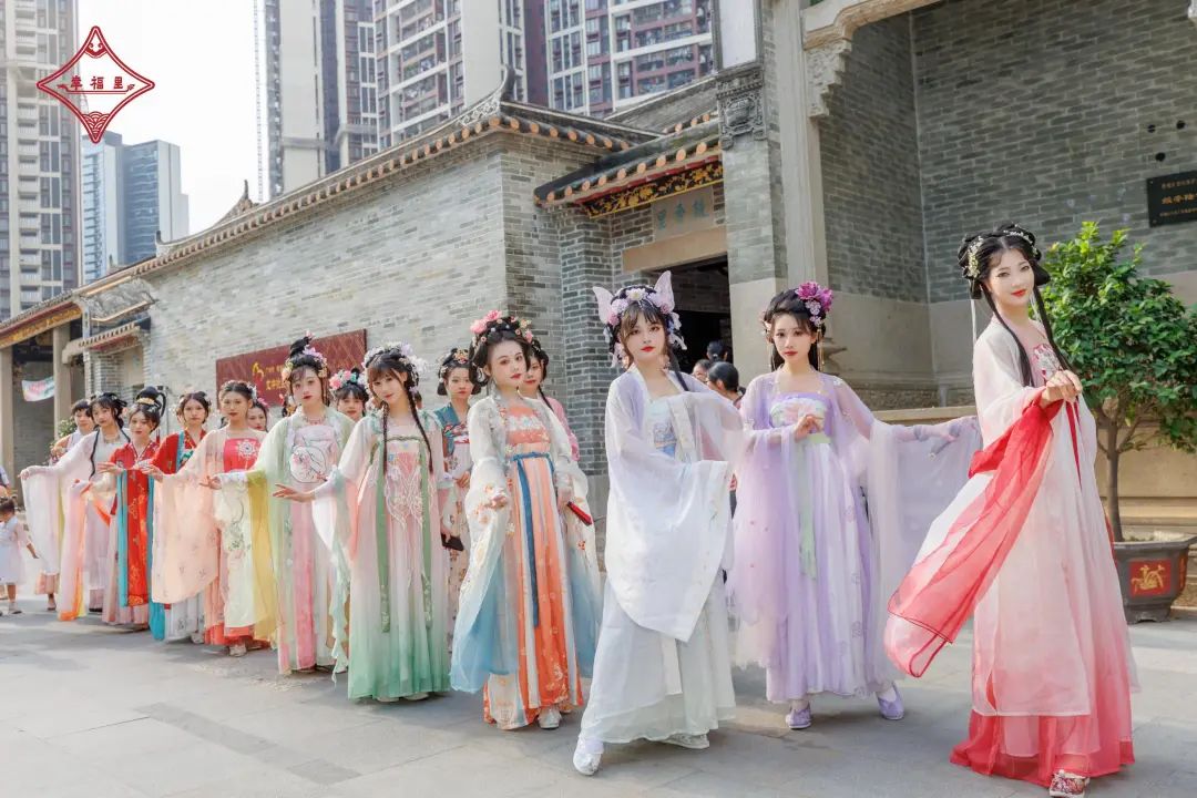 活动分享｜黄埔文冲幸福里汉服巡游美图来袭，汉风雅韵迎浓情端午