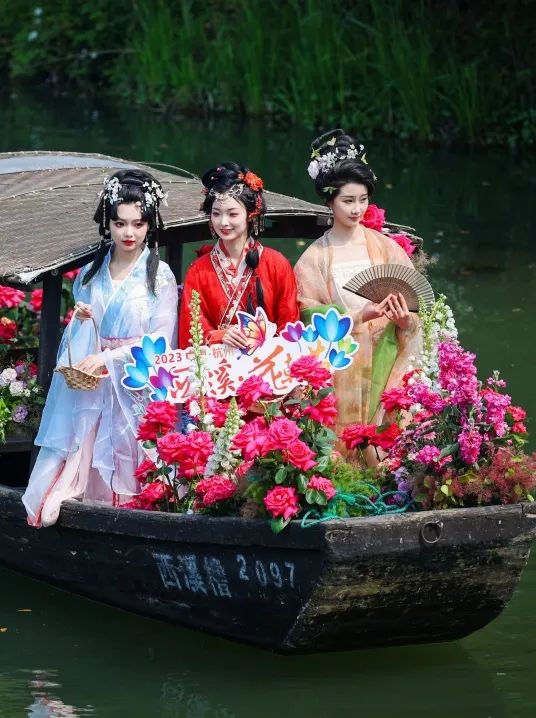 十二“花神”齐聚！西溪花朝节将至，汉服巡游招募开启！